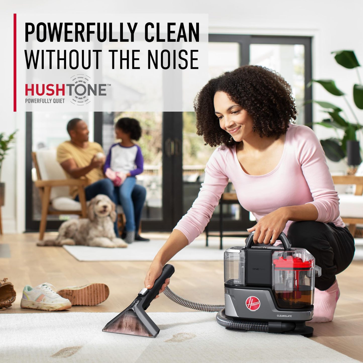 Hoover CleanSlate Plus Carpet & Upholstery Spot Cleaner, Stain Remover, Portable, FH14050