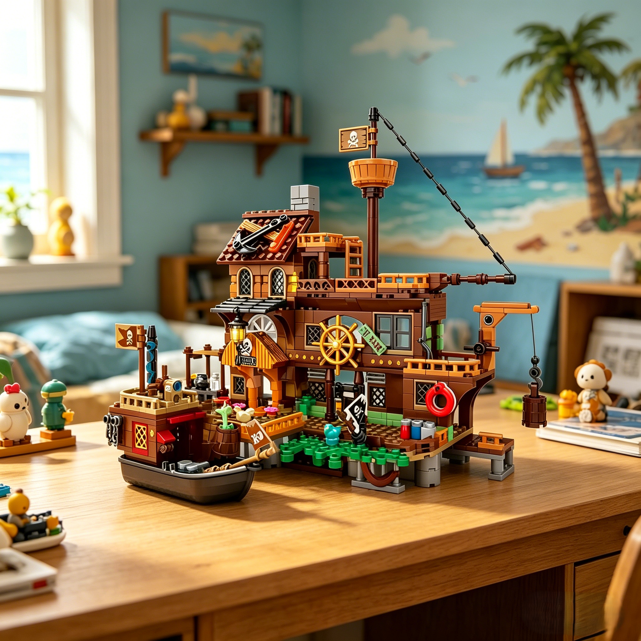 Island Pier Adventure Building Set