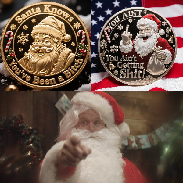 🎅Santa Knows You’ve Been a Bitch Coin