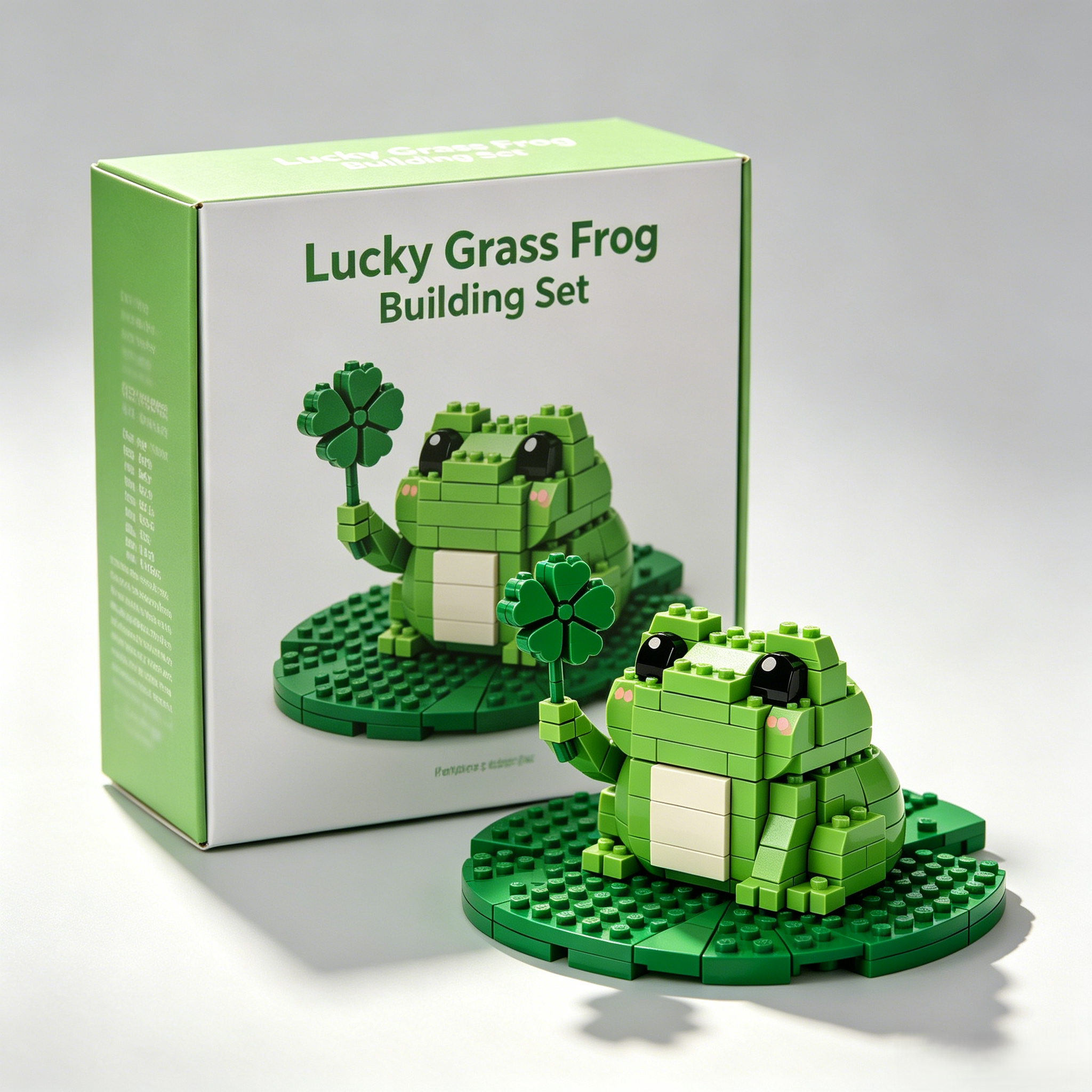 Lucky Grass Frog Building Set