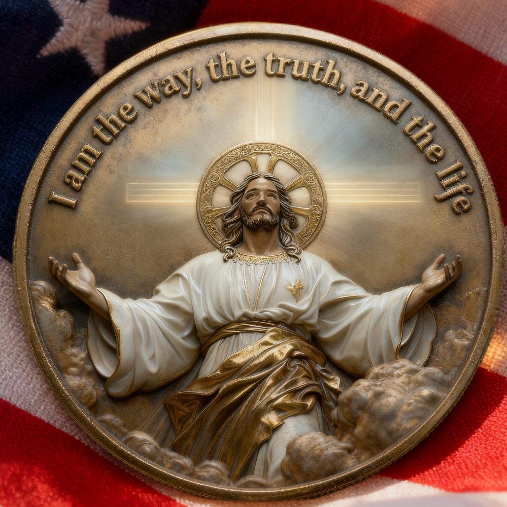 ✝️ “In God We Trust” 250th Anniversary Christian Commemorative Coin 🇺🇸🪙
