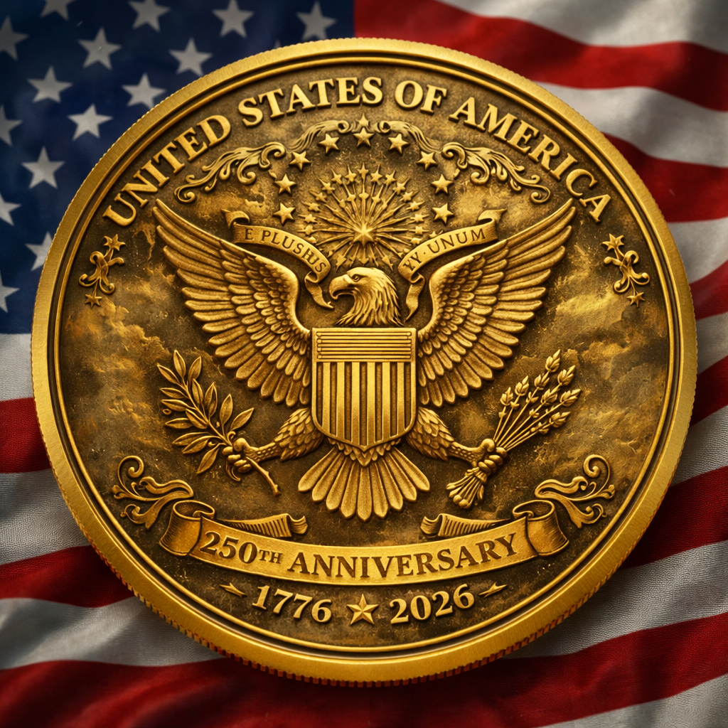 250 Years of Freedom Commemorative Coin