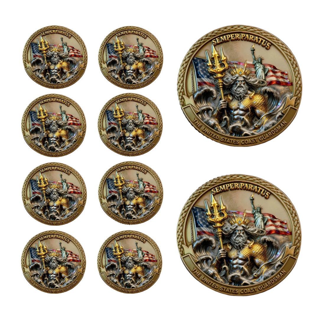 🏆Flash Sale 60% OFF - 🚤 U.S. Coast Guard Commemorative Coin ⚓🪙