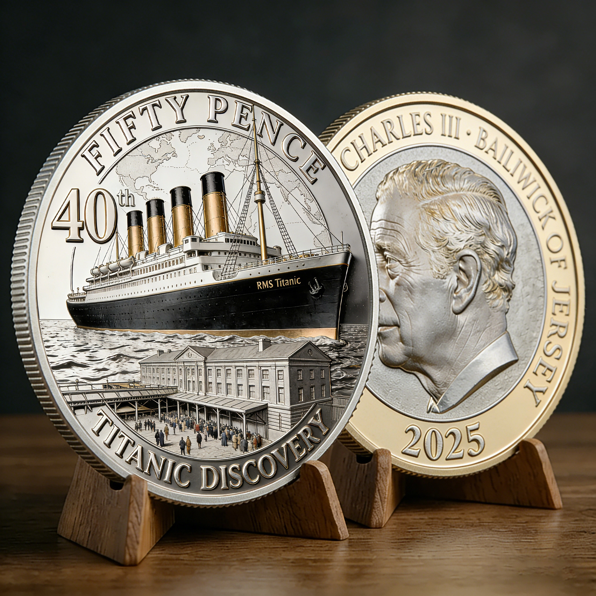 🚢Titanic Discovery 40th Anniversary Commemorative Coin