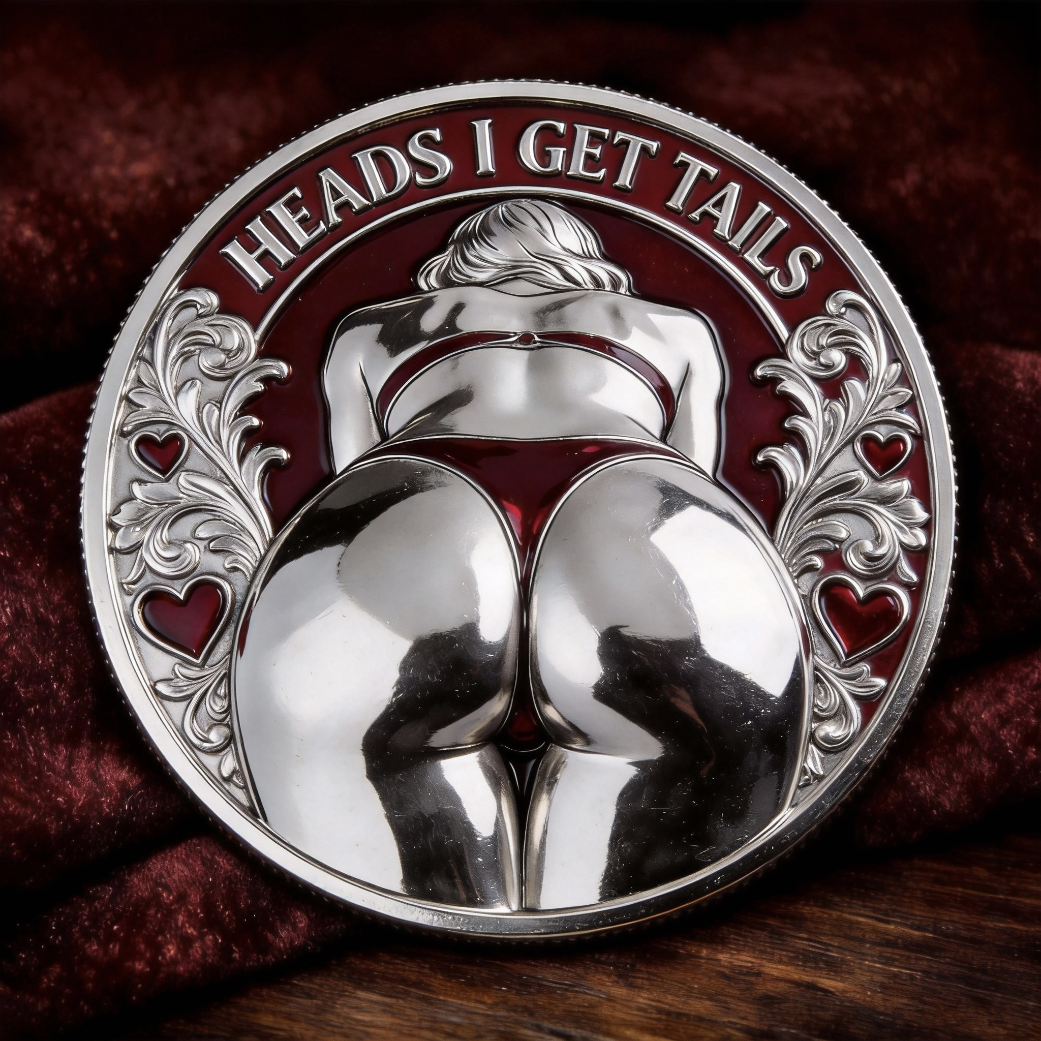🏆Flash Sale 60% OFF -❤️The Lucky Desire Commemorative Coin (Heads I Get Tail / Tails I Get Head)