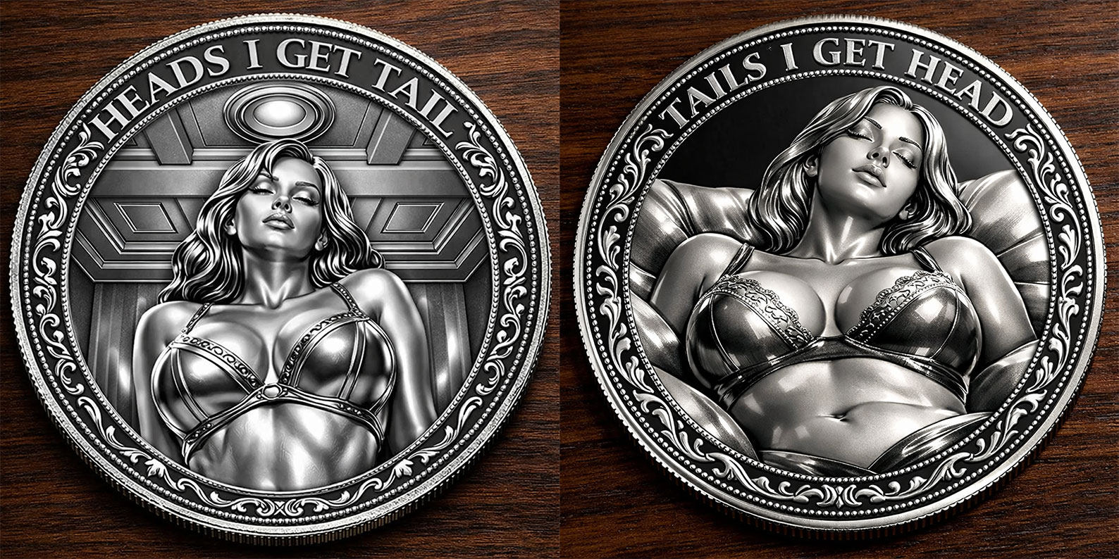 🏆Flash Sale 60% OFF - ❤️Funny Decide Who’s on Top Coin