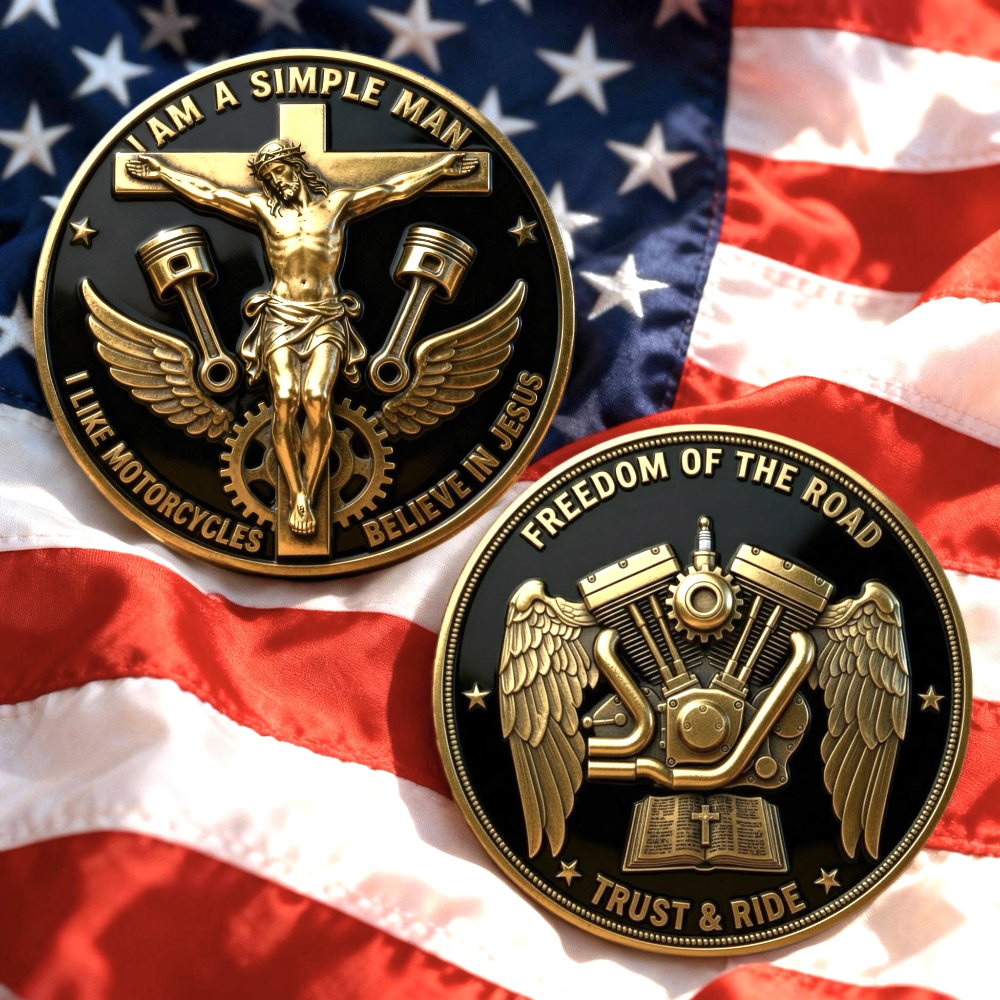 🏆Flash Sale 60% OFF - 🏍Motorcycle Guardian Coin🙏