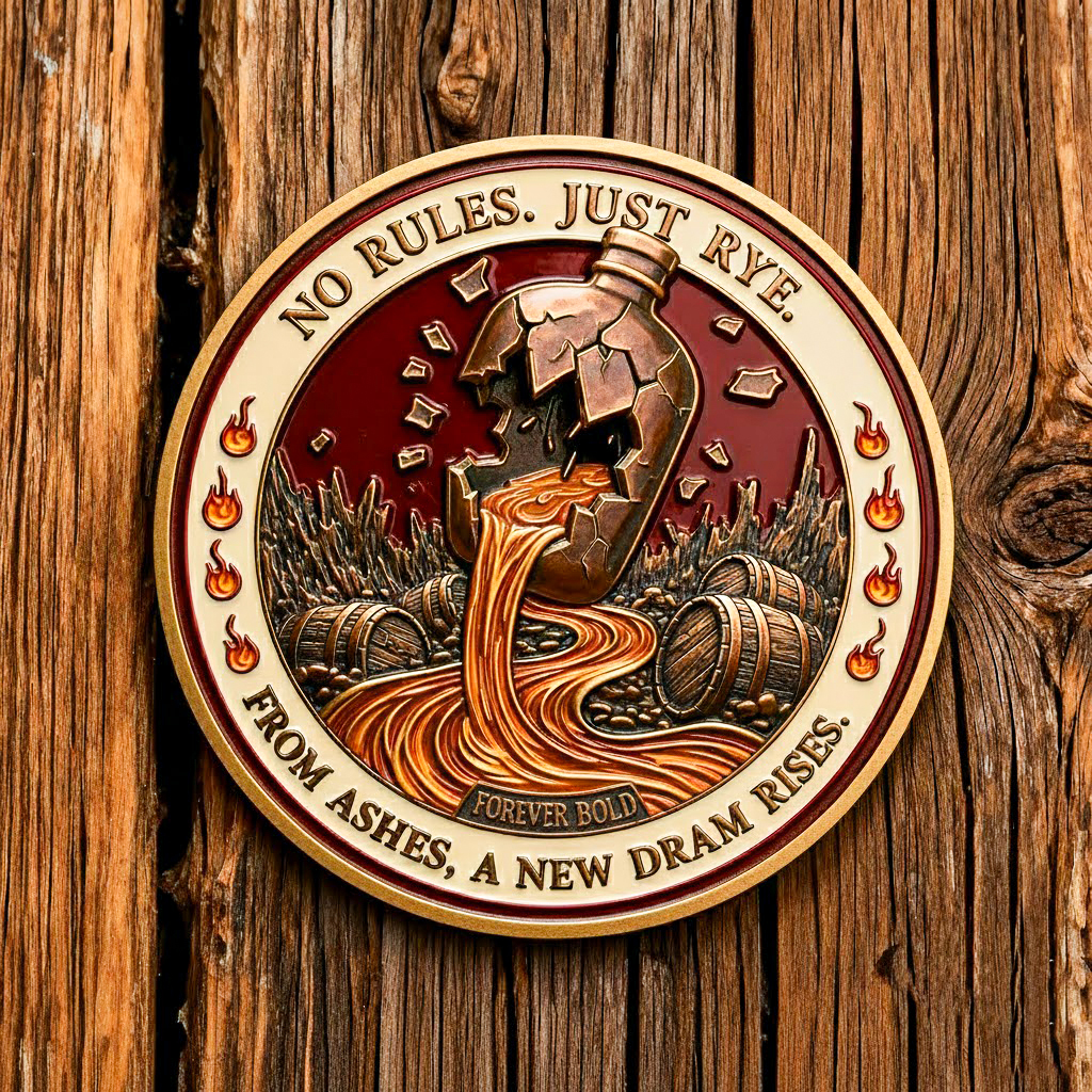 ⚡ Black Friday 24H Flash Sale -Whiskey Rebels Club Commemorative Coin