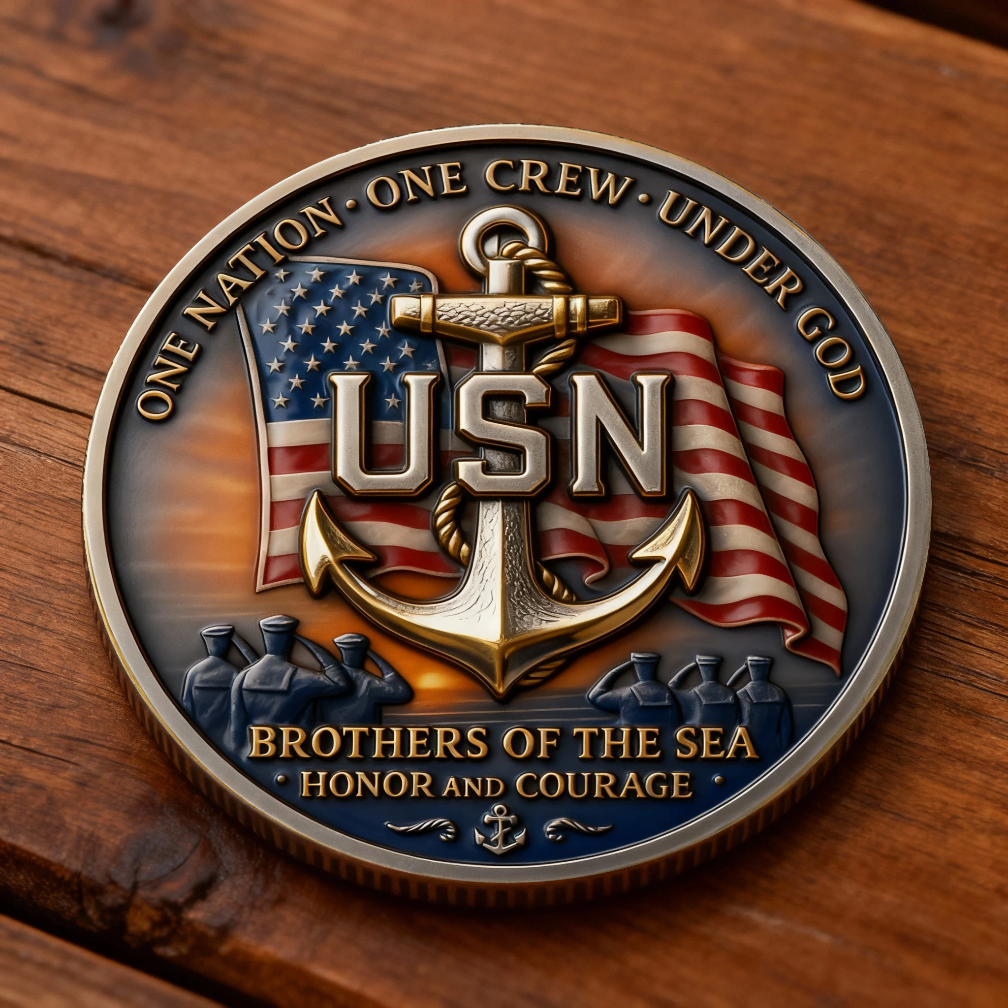 🏆Flash Sale 60% OFF - 🇺🇸 US Navy Shellback Commemorative Coin