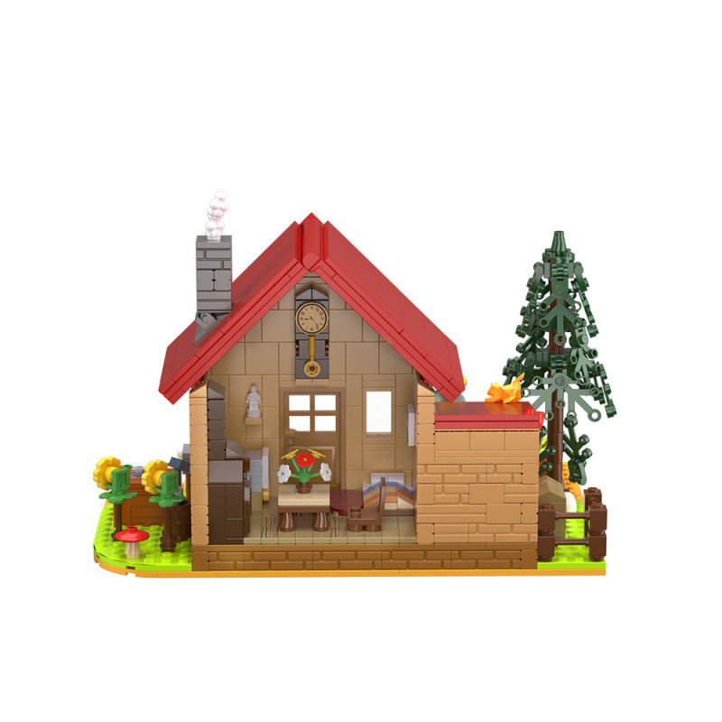 Sunny Farmhouse Building Set – Cute Animal & Garden Brick Kit