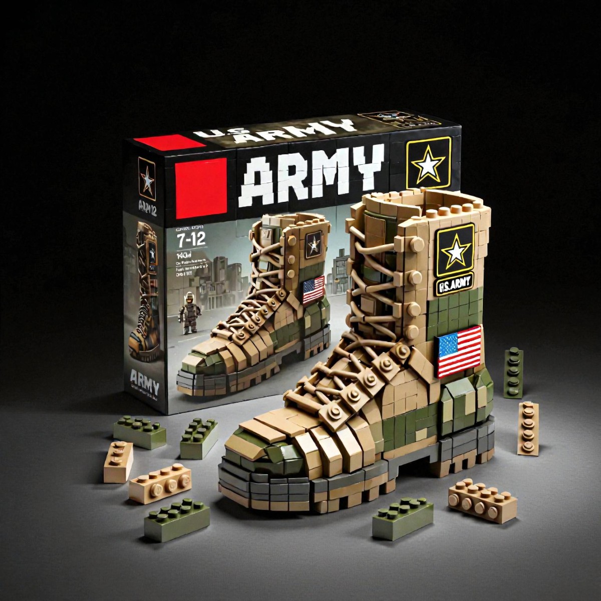 🔥Holiday Sale 50% OFF🔥U.S. Military 250th Anniversary Commemorative Building Blocks - 100% Made in the USA