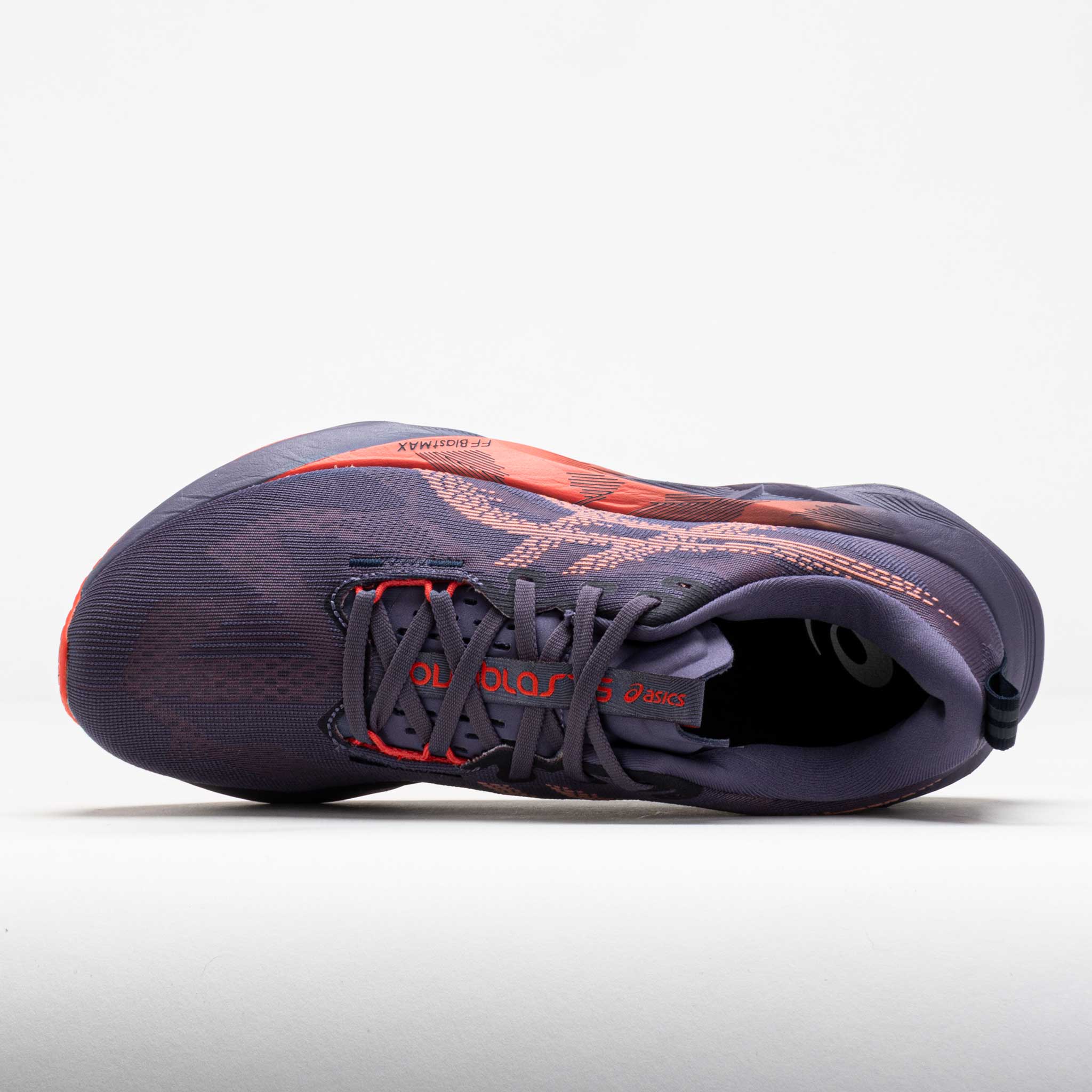 ASttgics Novablast 5 Women's Greyish Purple/Coral Reef