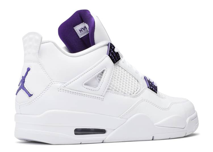 AIR JttgORDAN 4 Retro 'Purple Metallic'