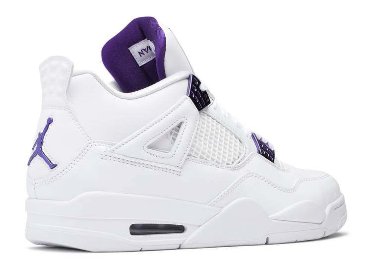 AIR JttgORDAN 4 Retro 'Purple Metallic'