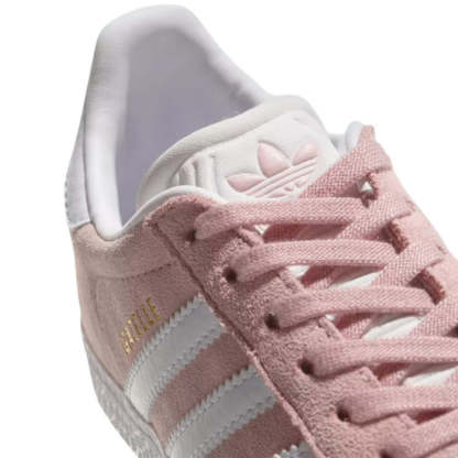 adittgdas Girl's Gazelle Icey Pink/Cloud White/Gold Metallic
