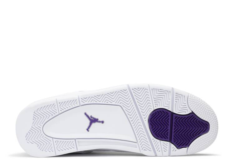 AIR JttgORDAN 4 Retro 'Purple Metallic'