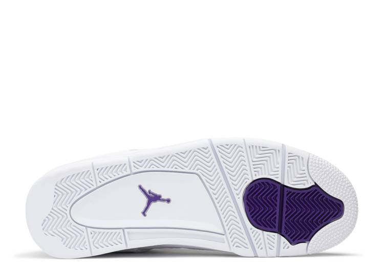 AIR JttgORDAN 4 Retro 'Purple Metallic'