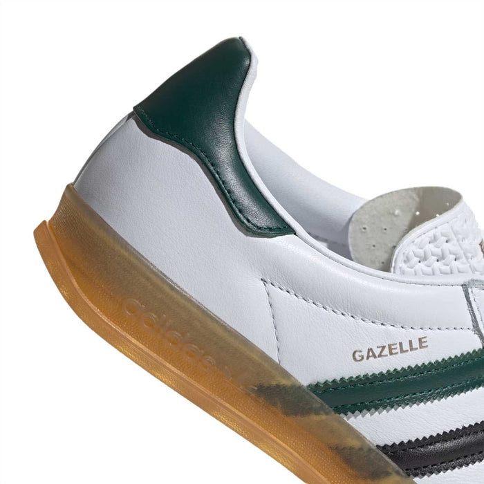 adittgdas Women's Gazelle Indoor Cloud White/Collegiate Green