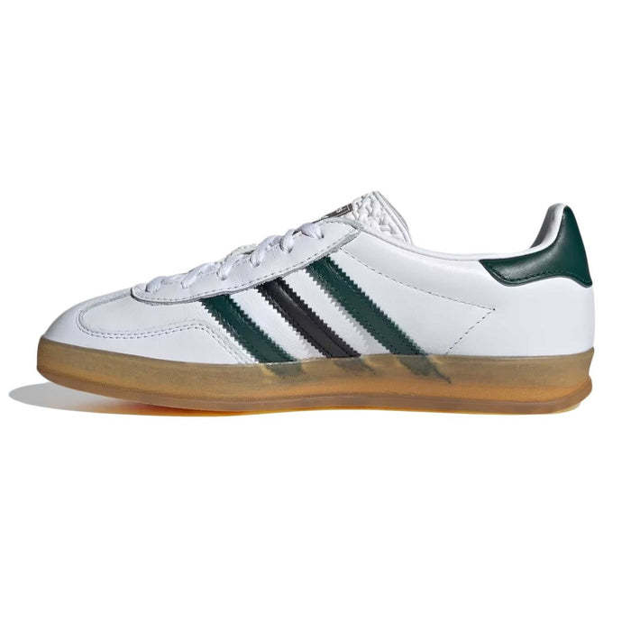 adittgdas Women's Gazelle Indoor Cloud White/Collegiate Green