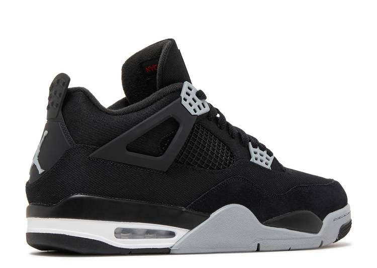 AIR JttgORDAN 4 Retro Se 'Black Canvas'