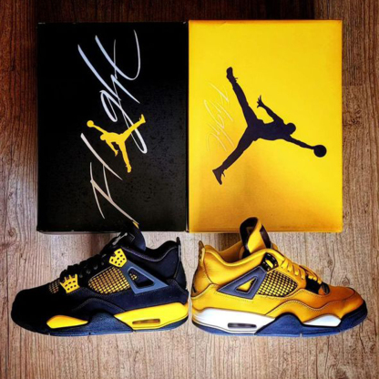 AIR JttgORDAN 4 Retro thunder