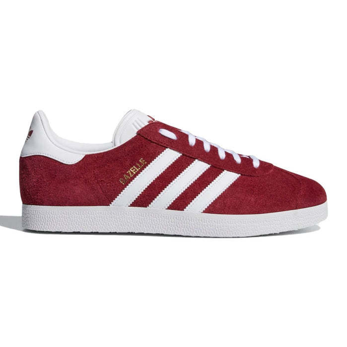 adittgdas Men's Gazelle Burgundy/White