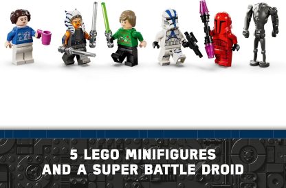LEGO Star Wars Advent Calendar 2024 for Kids, 18 Collectible Mini Build Toys