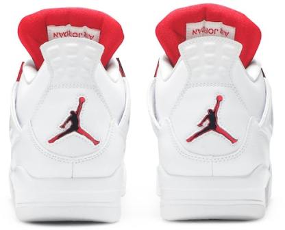AIR JttgORDAN 4 Retro red metallic