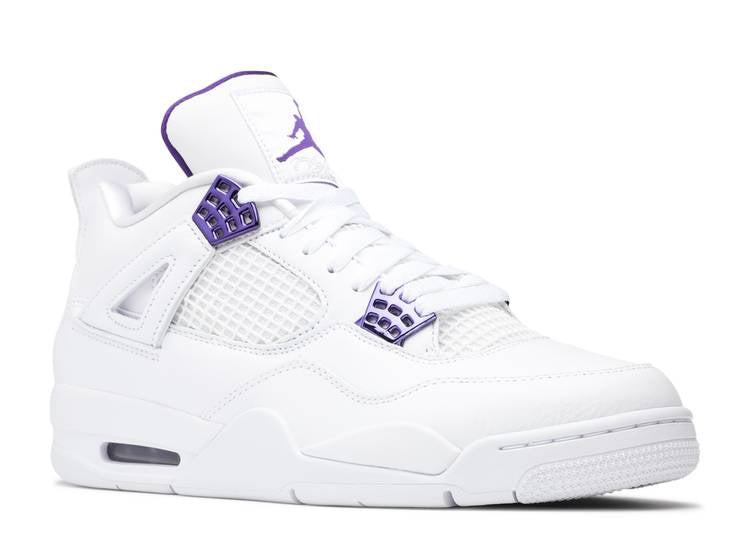 AIR JttgORDAN 4 Retro 'Purple Metallic'