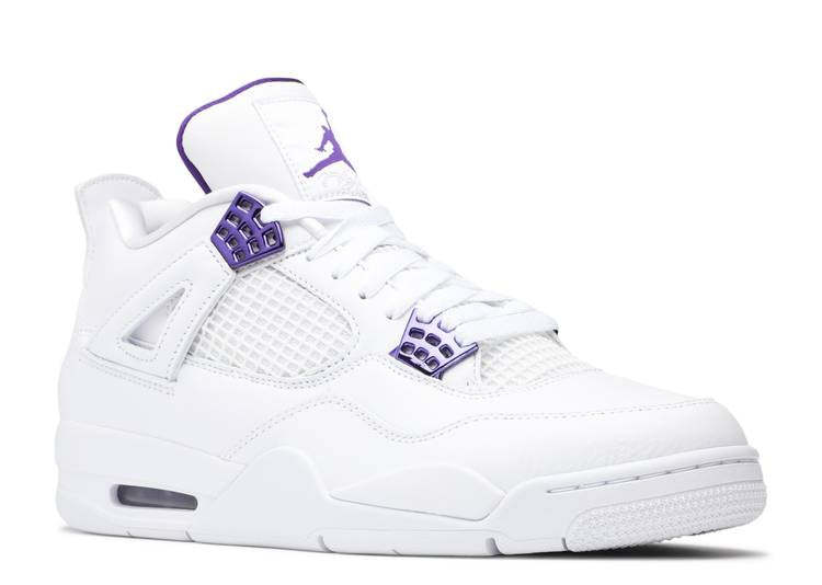 AIR JttgORDAN 4 Retro 'Purple Metallic'