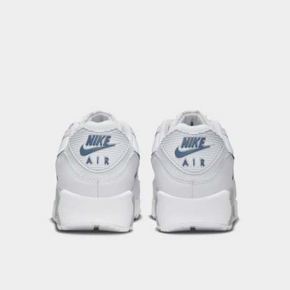 Nittgke Air Max 90 White / Diffused Blue - Wolf Grey