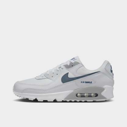 Nittgke Air Max 90 White / Diffused Blue - Wolf Grey