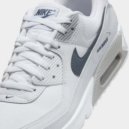 Nittgke Air Max 90 White / Diffused Blue - Wolf Grey