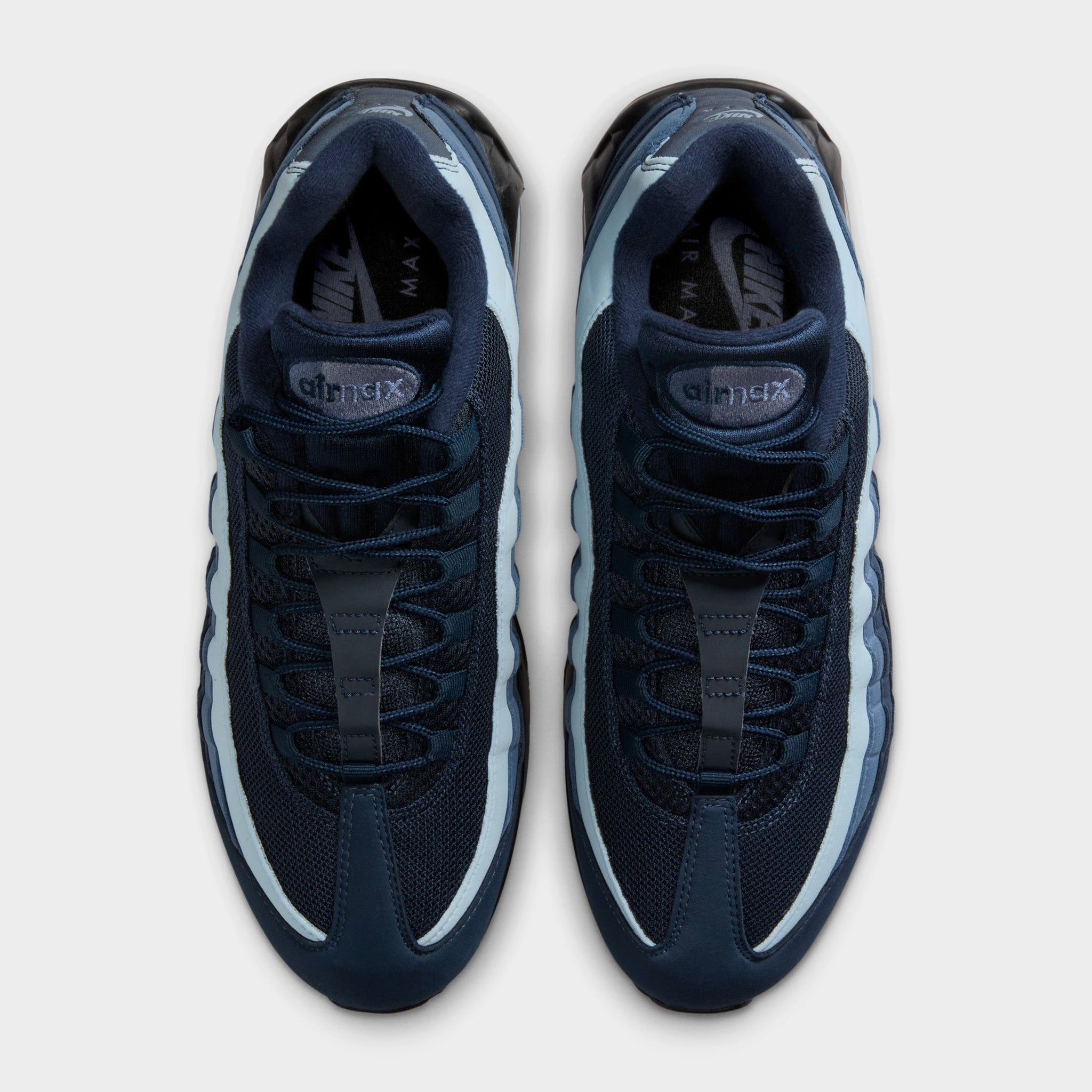 Nittgke Air Max 95 OG Obsidian / Celestine Blue - Diffused Blue