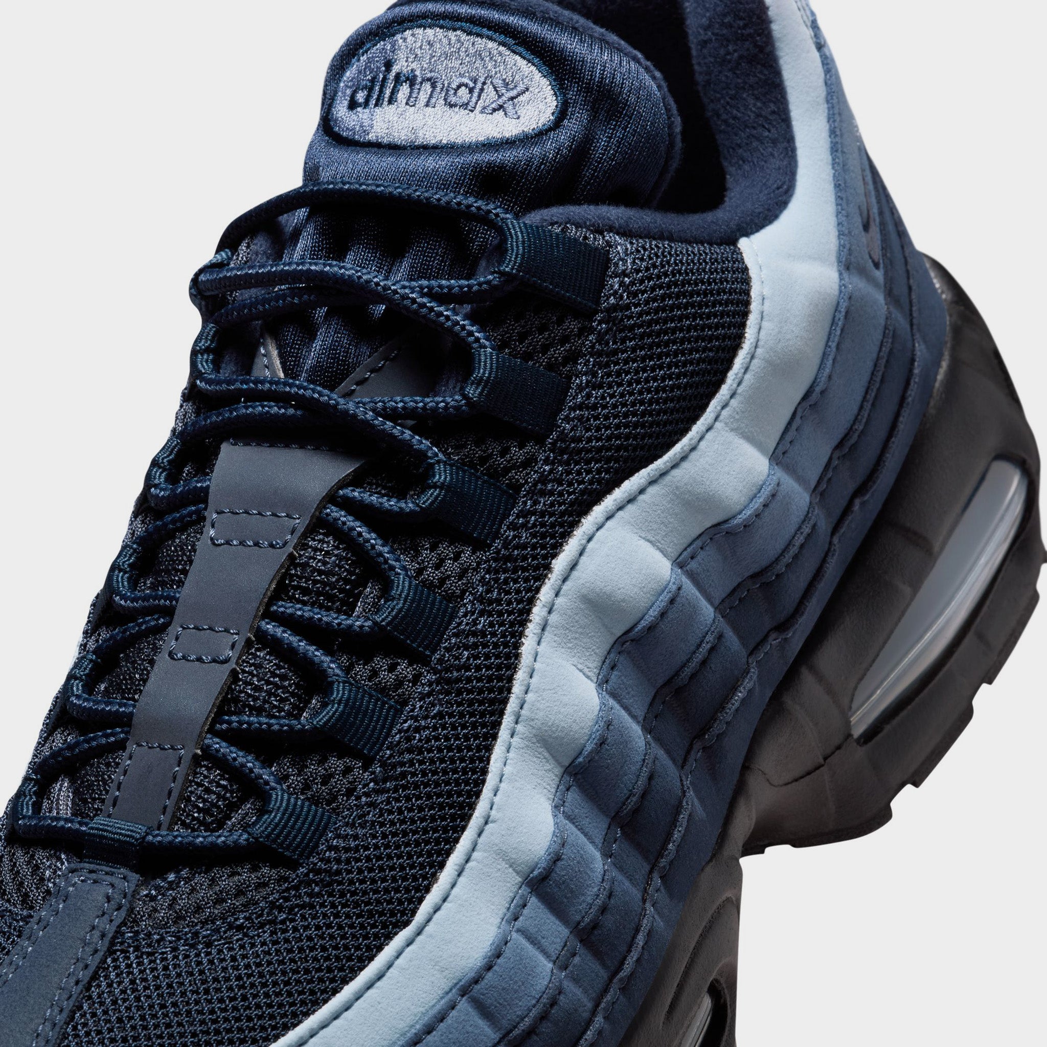 Nittgke Air Max 95 OG Obsidian / Celestine Blue - Diffused Blue