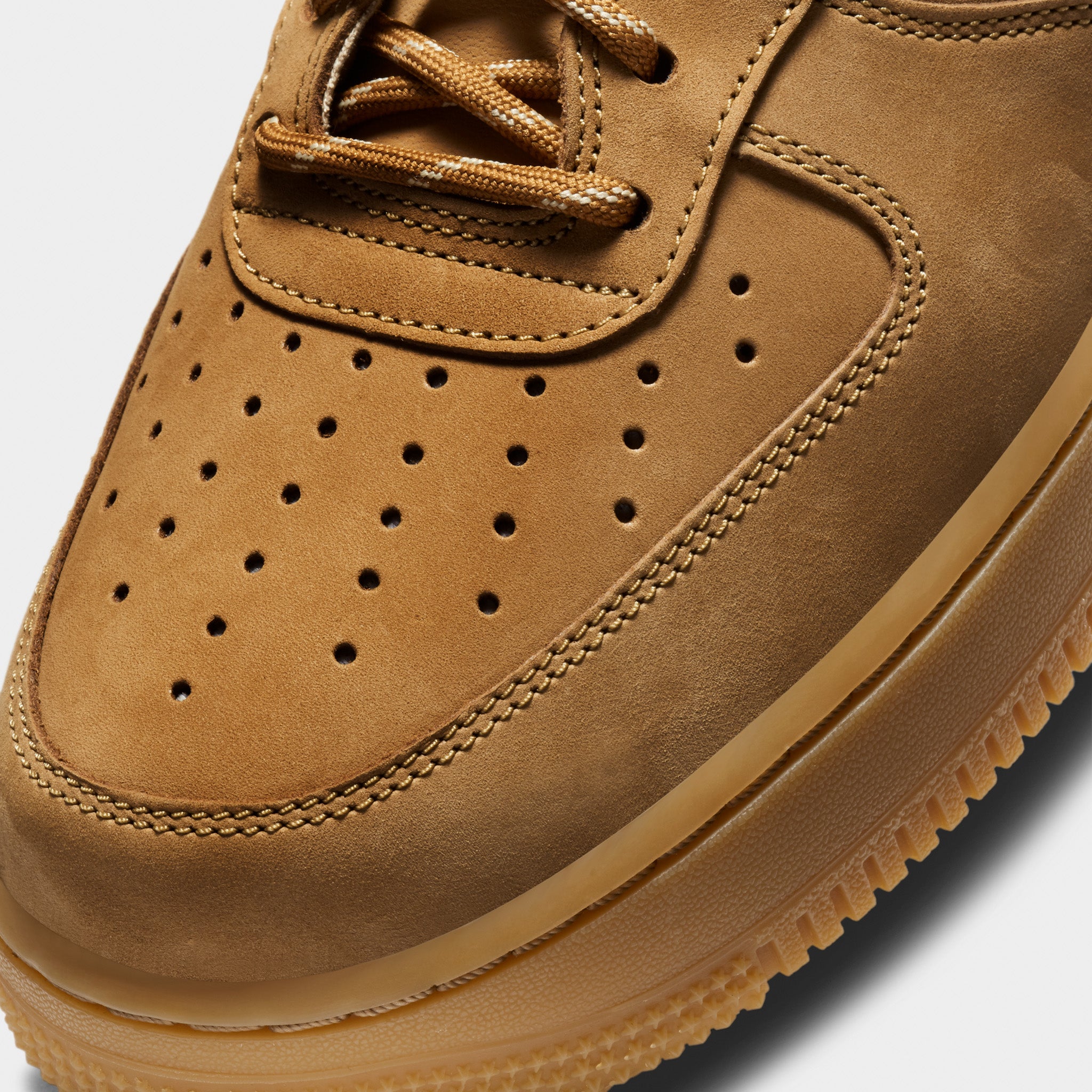 Nittgke Air Force 1 `07 WB Flax / Gum Light Brown - Black