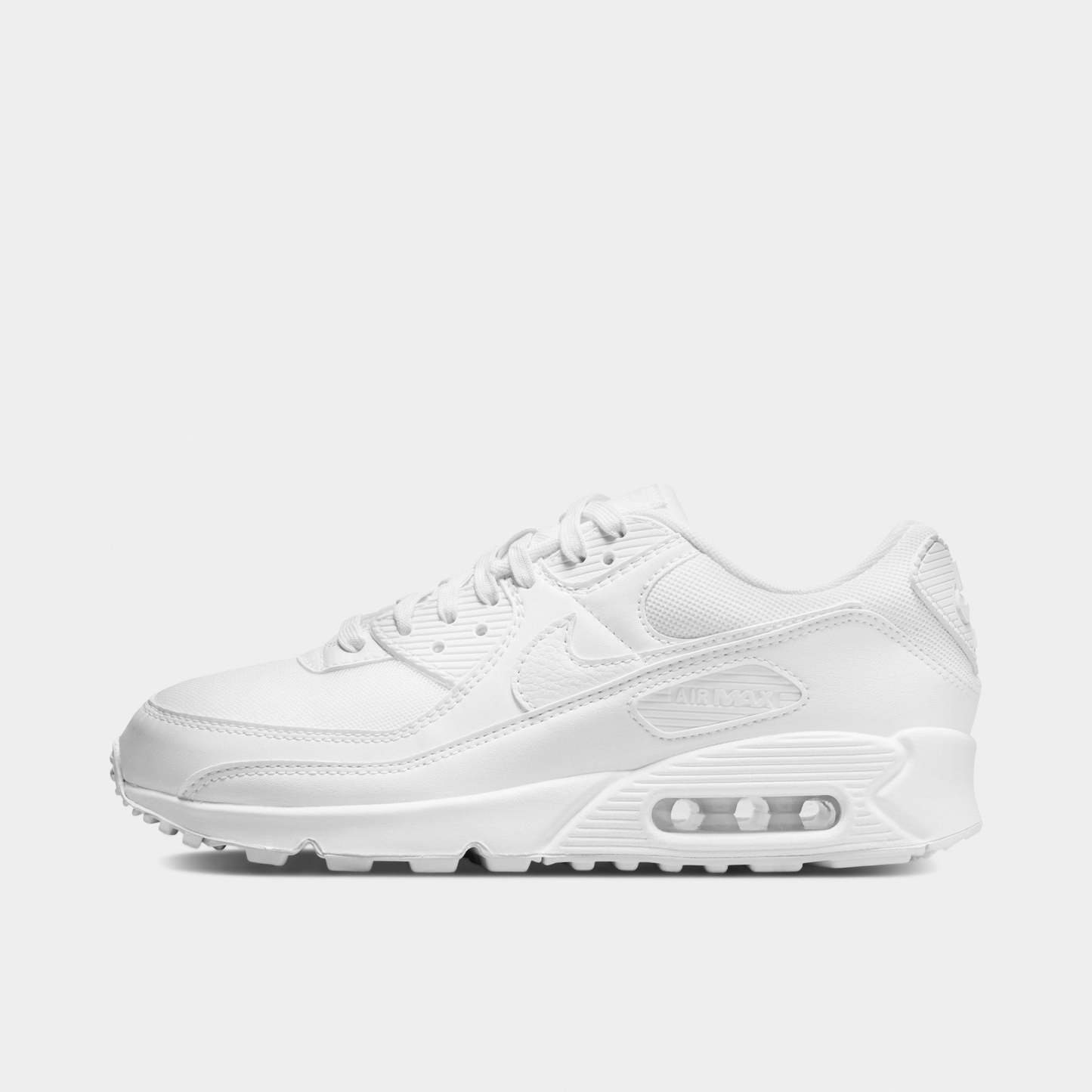 Nittgke Women's Air Max 90 White / White - White