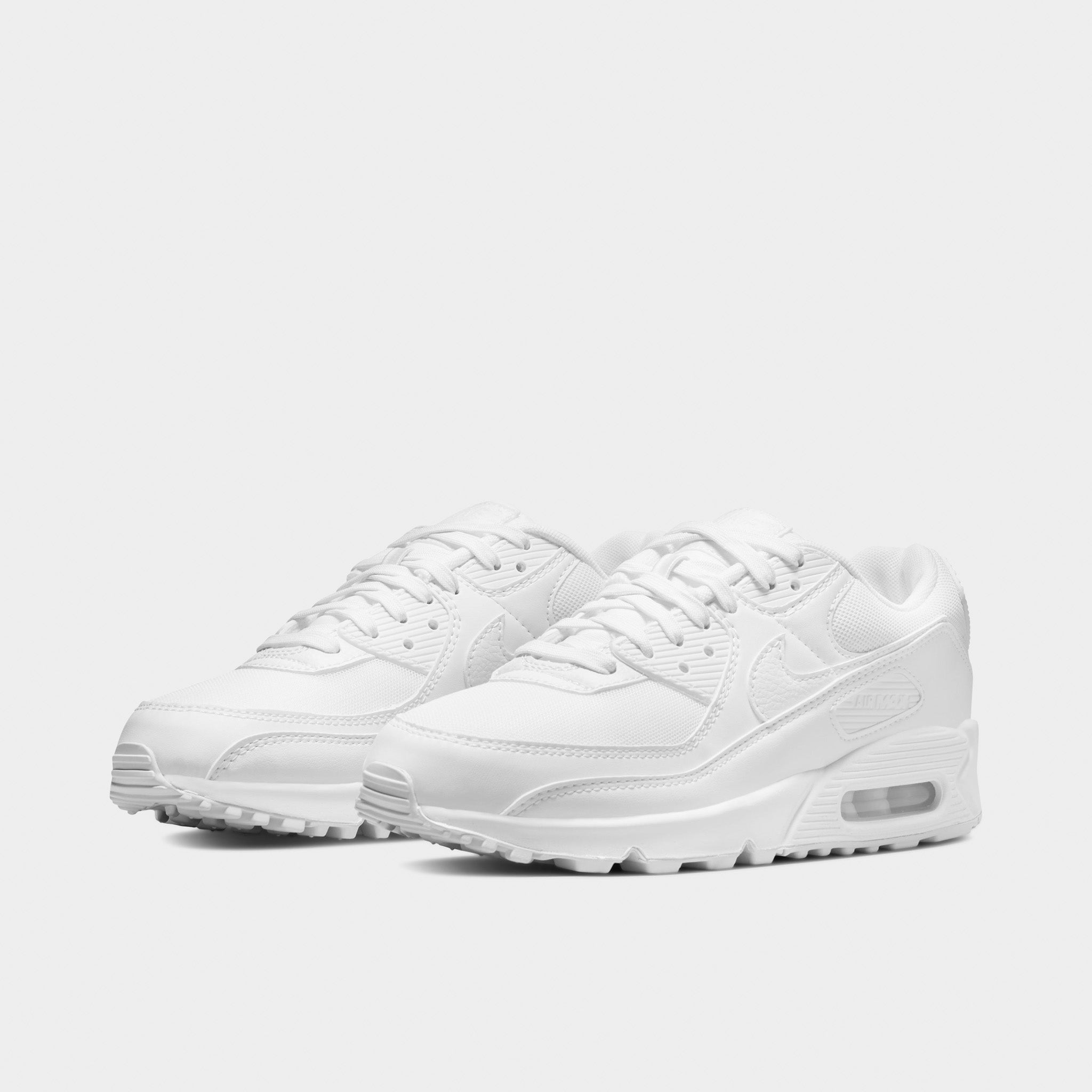 Nittgke Women's Air Max 90 White / White - White