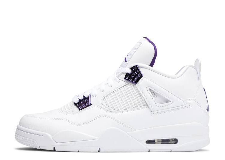 AIR JttgORDAN 4 Retro 'Purple Metallic'