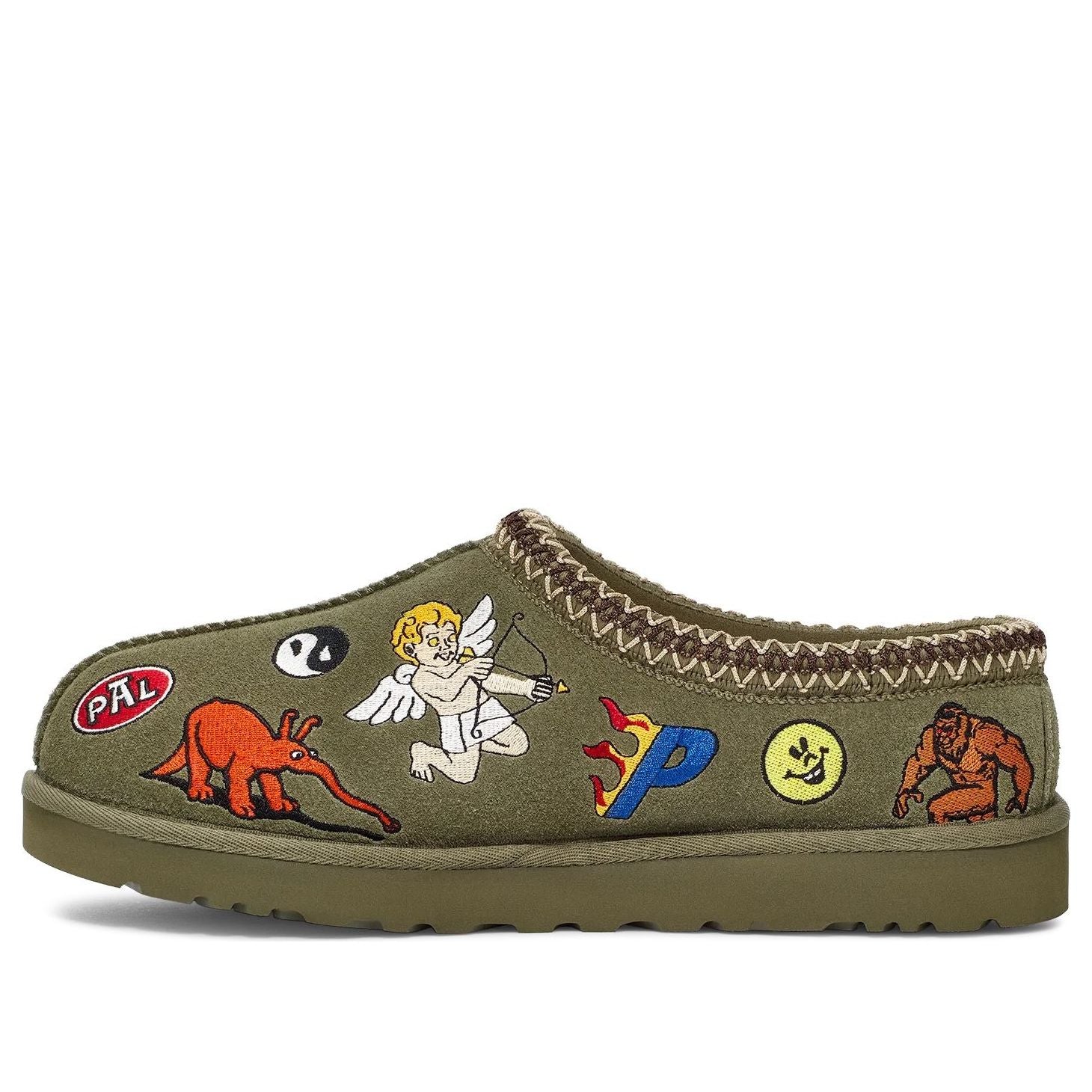 uttggg x Palace Tasman Slipper 'Burnt Olive' 1157290-BTOL