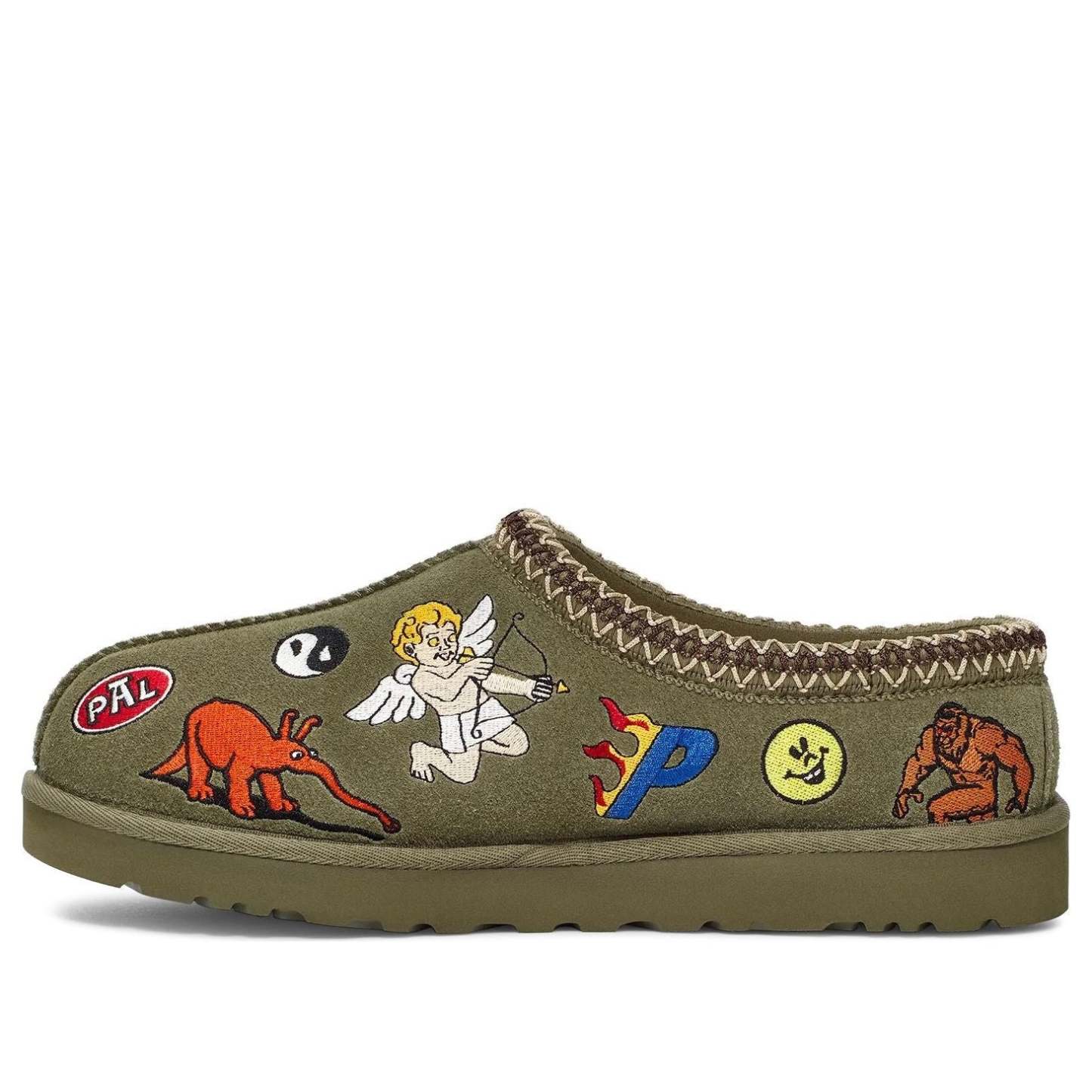 uttggg x Palace Tasman Slipper 'Burnt Olive' 1157290-BTOL