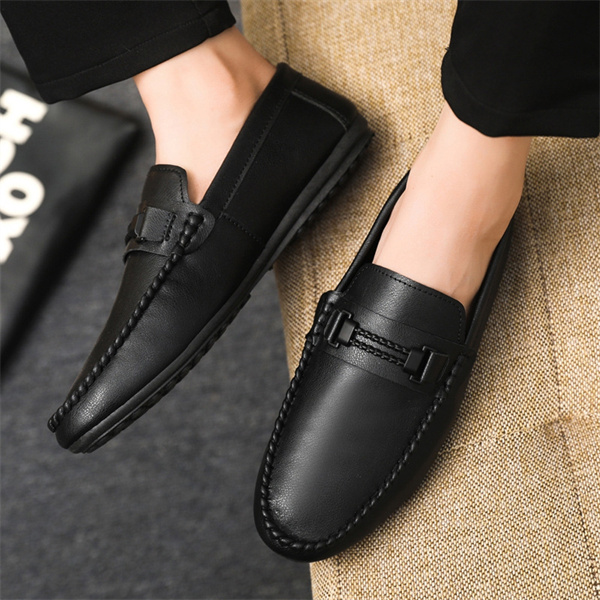Casual shoes, fashionable shoes, slip-on shoes for men, men's lazy shoes, slip-on shoes for men