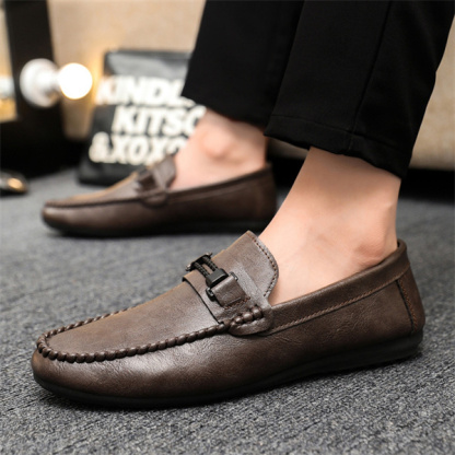 Casual shoes, fashionable shoes, slip-on shoes for men, men's lazy shoes, slip-on shoes for men