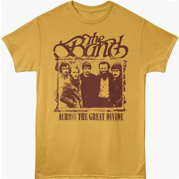 AC/DC High Voltage Retro Mustard Yellow Short-Sleeve
