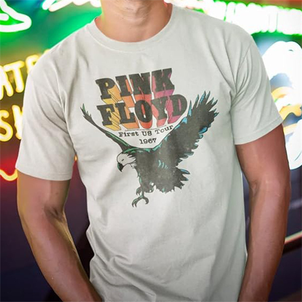 Psychedelic Rock Legend | Pink Floyd 1967 First Tour Commemorative T-Shirt