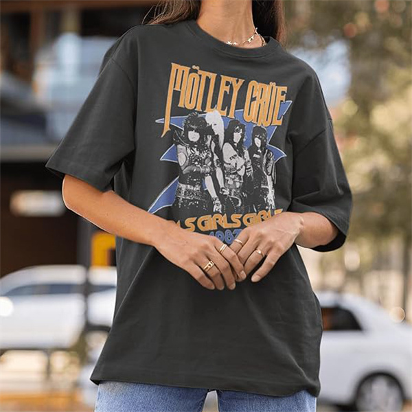 Mötley Crüe 1987 Tour Retro T-shirt
