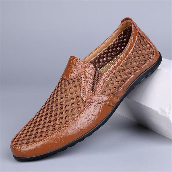 Men's Summer Genuine Leather Casual Loafers