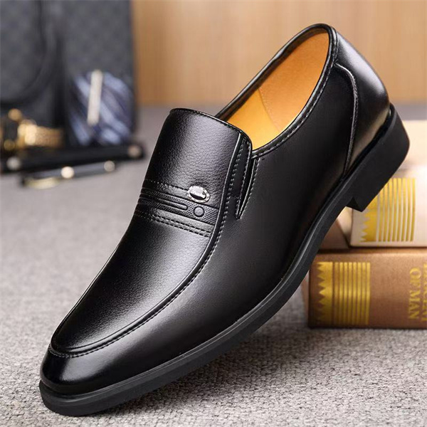 Business formal leather shoes for all seasons