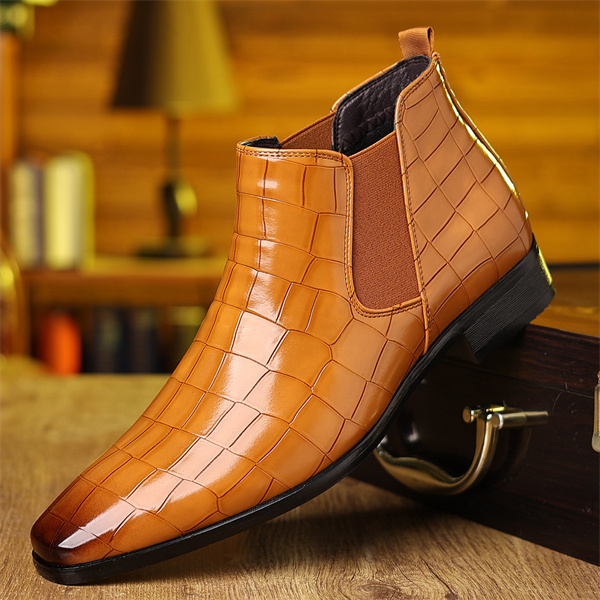 Large size new high-end leather shoes