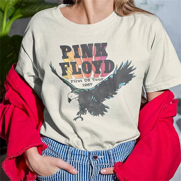 Psychedelic Rock Legend | Pink Floyd 1967 First Tour Commemorative T-Shirt